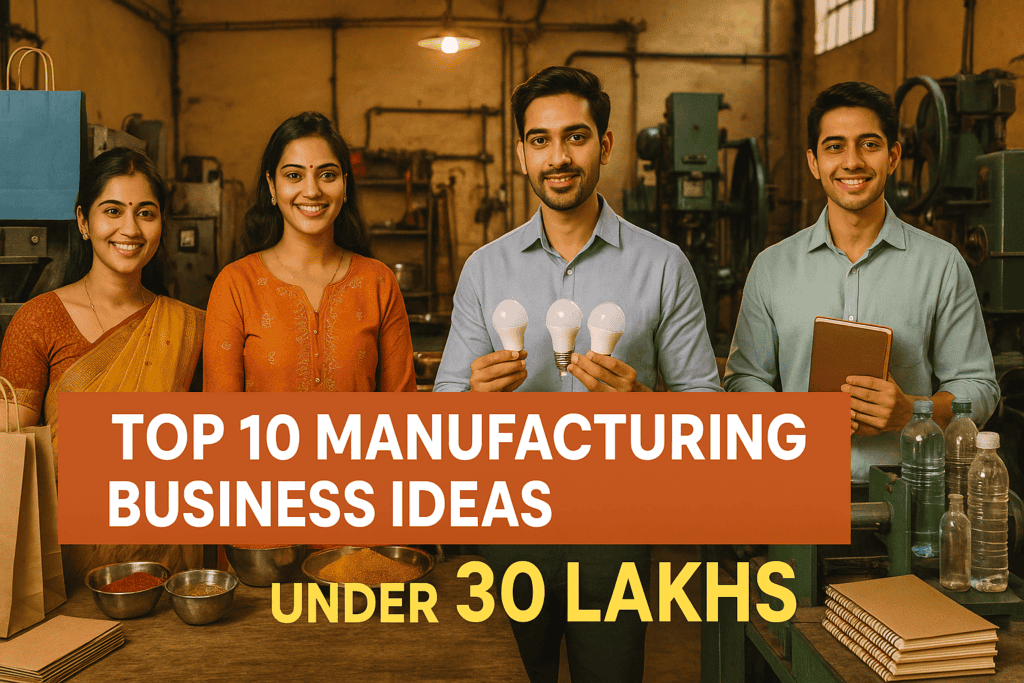 manufacturing business in India