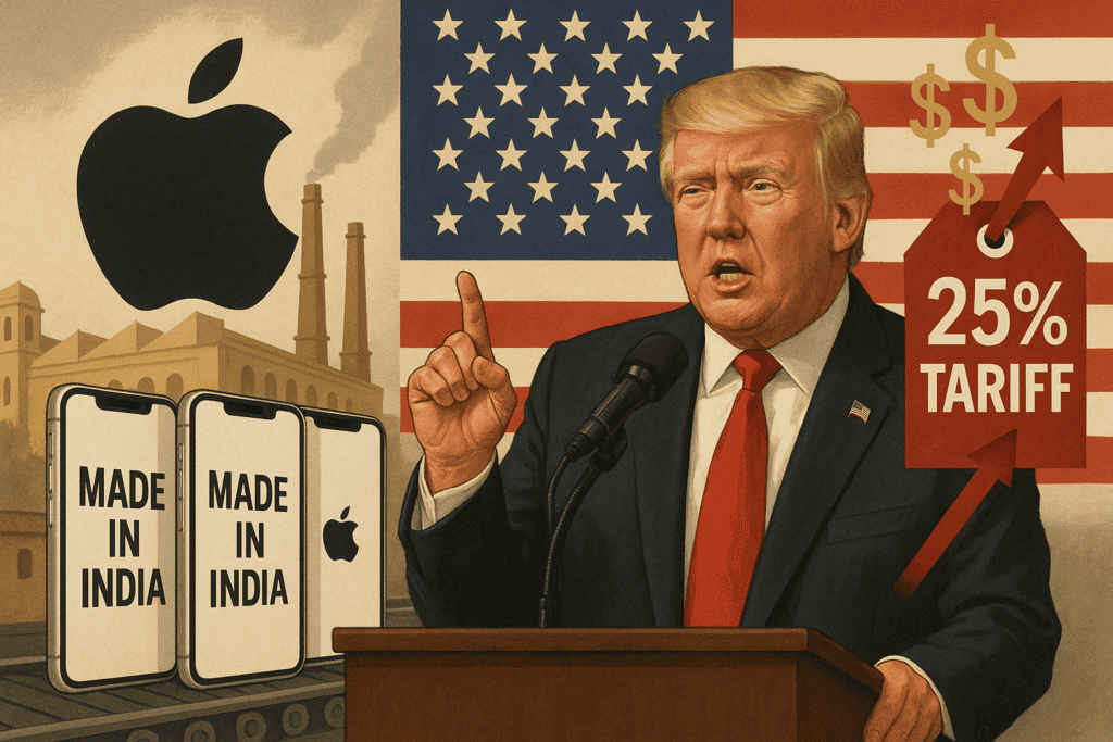 Trump’s 25% Tariff Threat on Apple